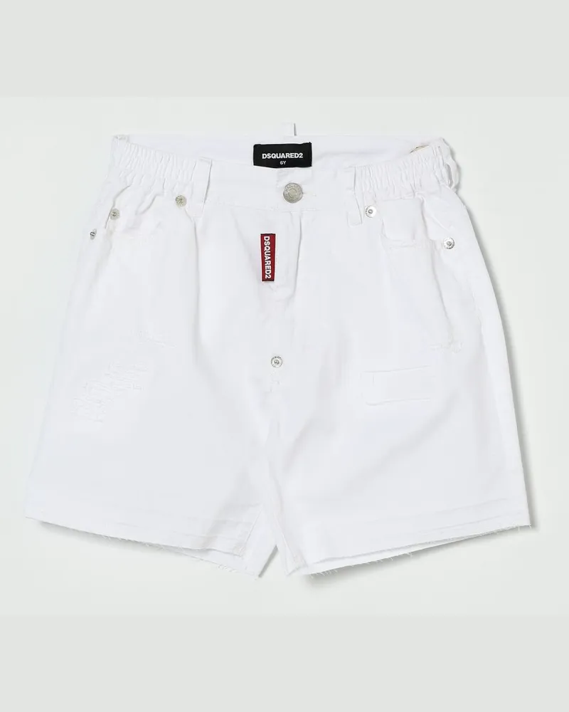 Dsquared2 Kurze hose kinder Weiß