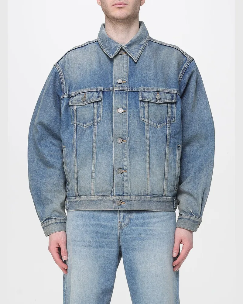 Saint Laurent Jacke herren Blau