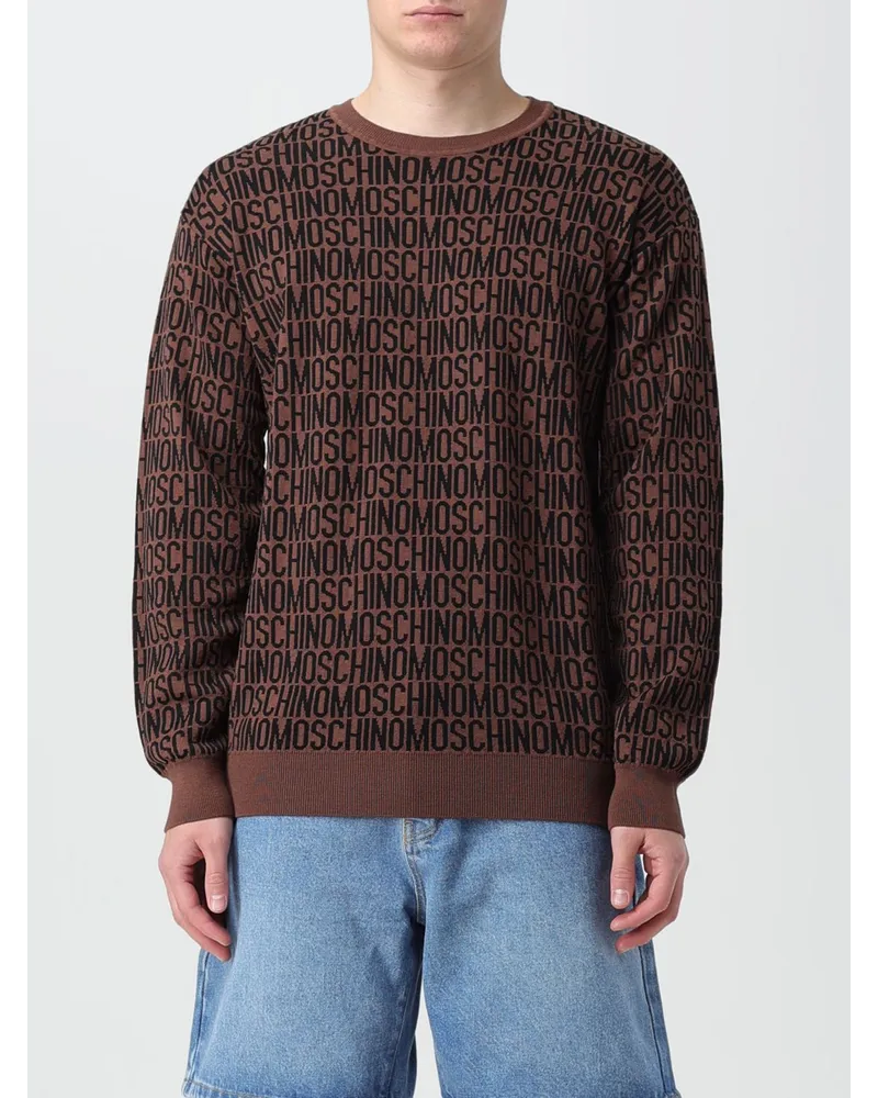 Moschino Pullover herren Braun