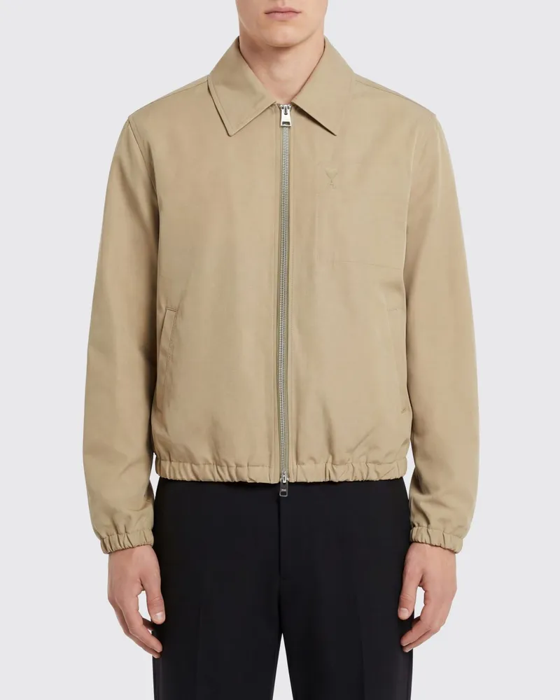 AMI Paris Jacke herren Beige