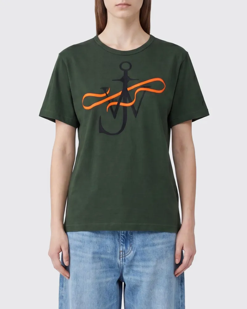 J.W.Anderson Baumwoll T-Shirts Grün
