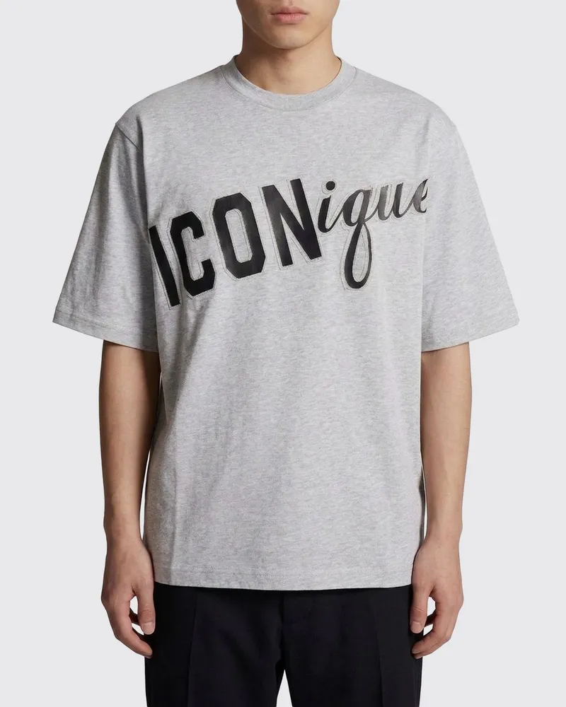 Dsquared2 T-shirt herren Grau