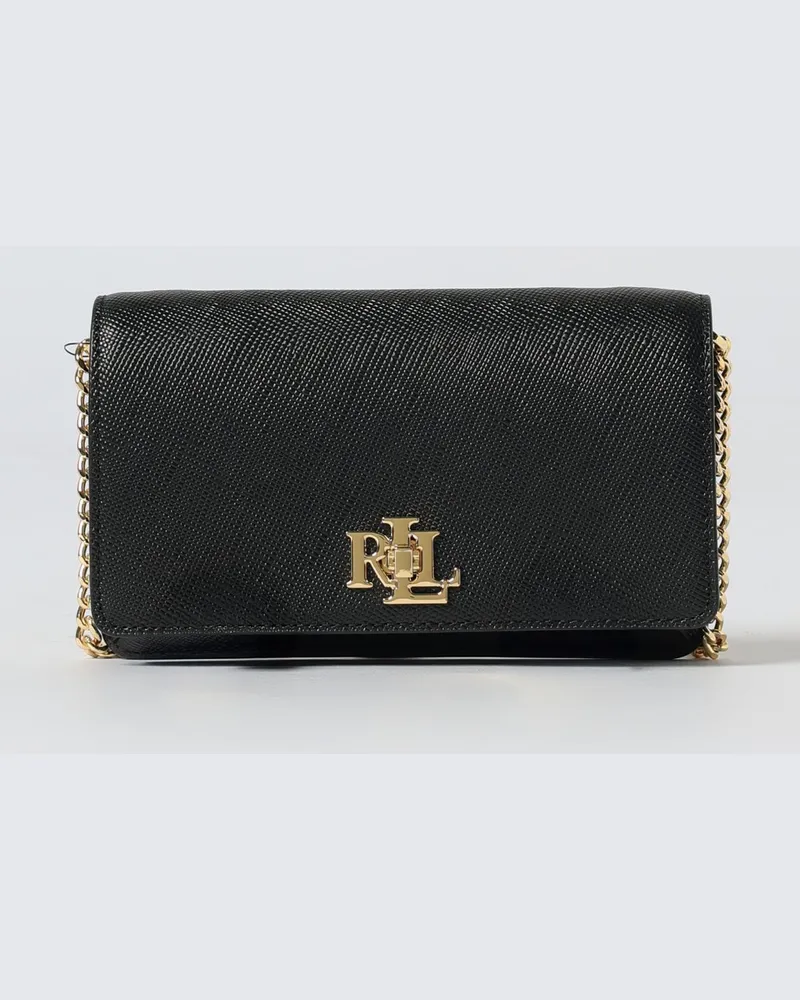 Ralph Lauren Schultertasche damen Schwarz