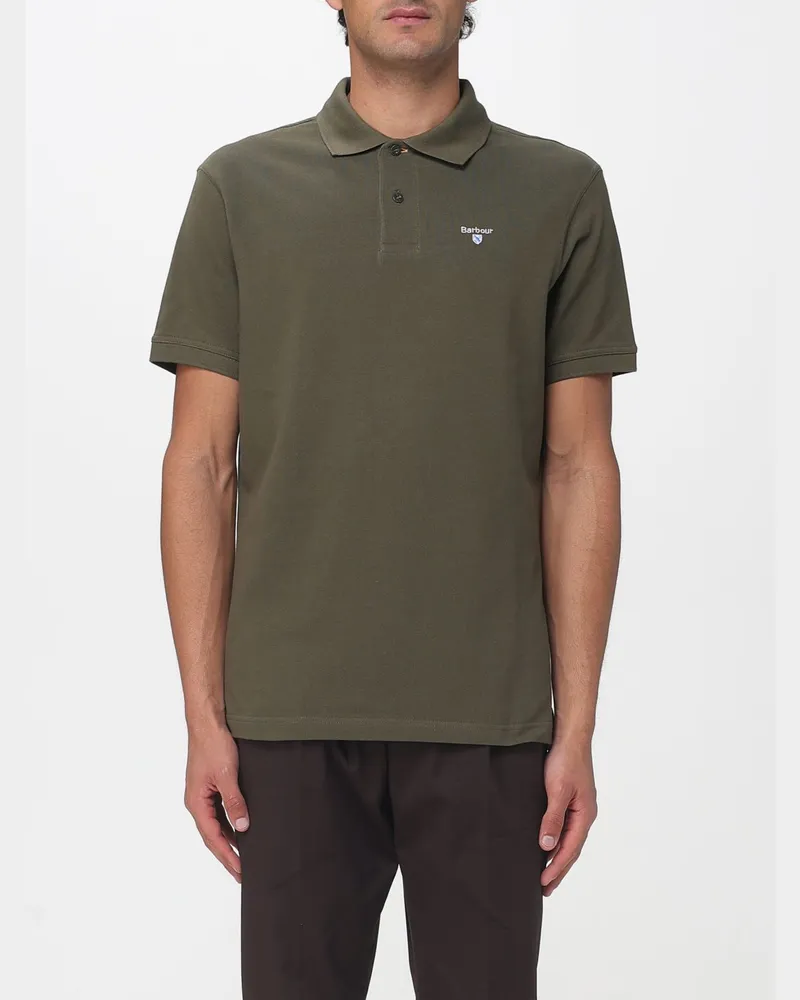 Barbour Polo herren Grün