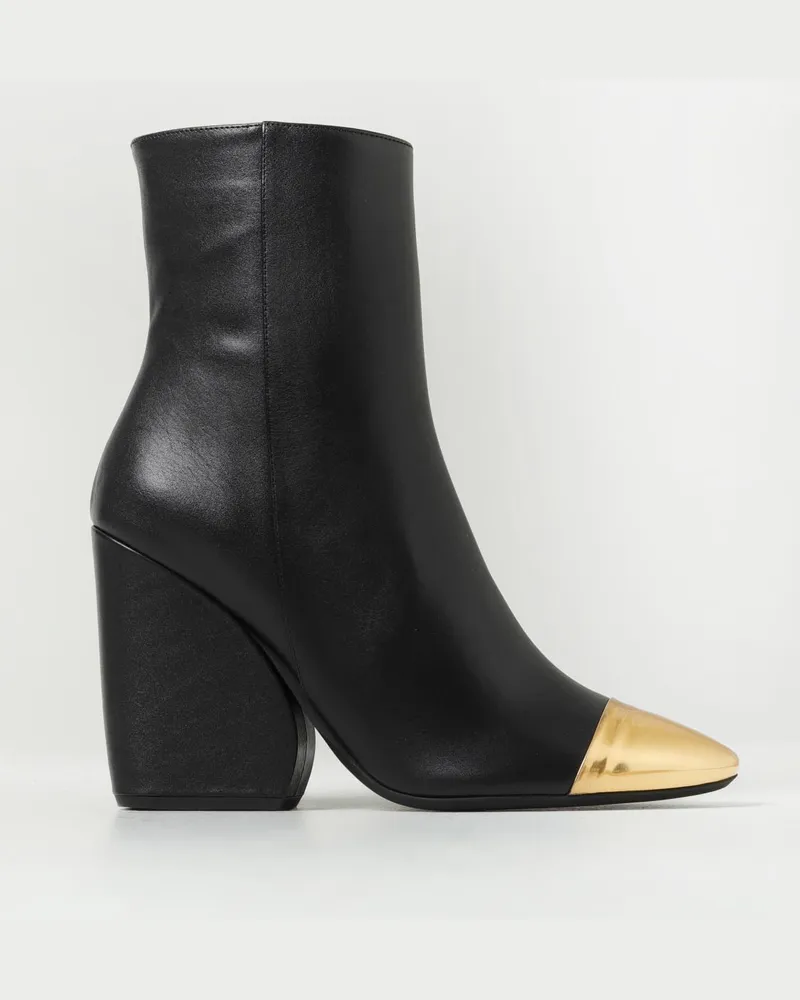 N° 21 Flache stiefeletten damen Gold