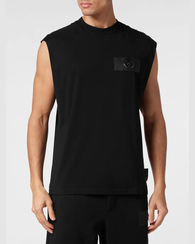 Philipp Plein Tank top herren Schwarz