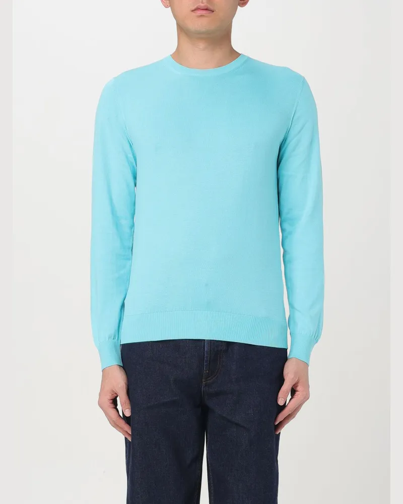 MOORER Polo herren Türkis