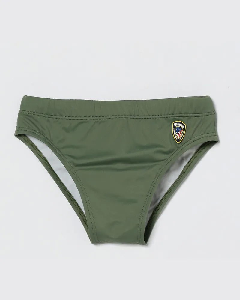 Blauer Bademode kinder Grün