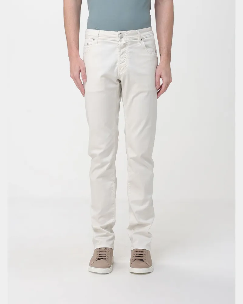 Jacob Cohën Hose herren Ivory