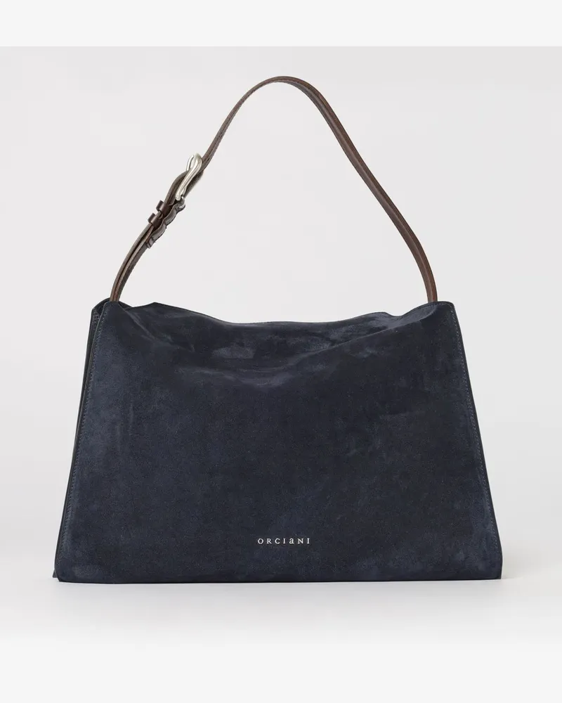 Orciani Schultertasche damen Blau