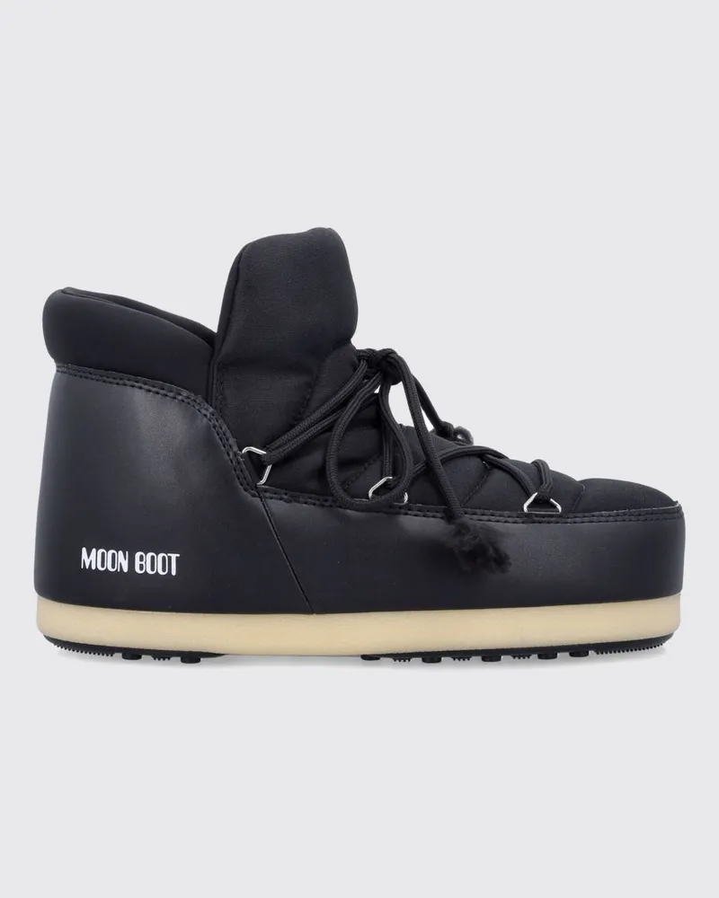 Moon Boot Flache stiefeletten damen Schwarz