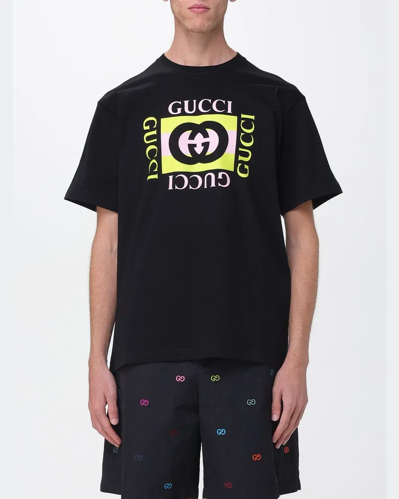 Gucci T-shirt herren Schwarz