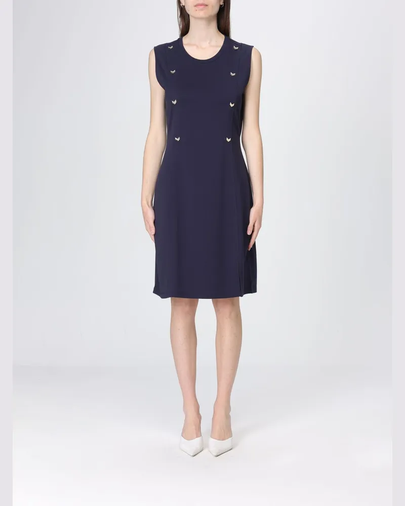 Liu Jo Mini-Kleid aus Stretch-Viskosemischung Blau