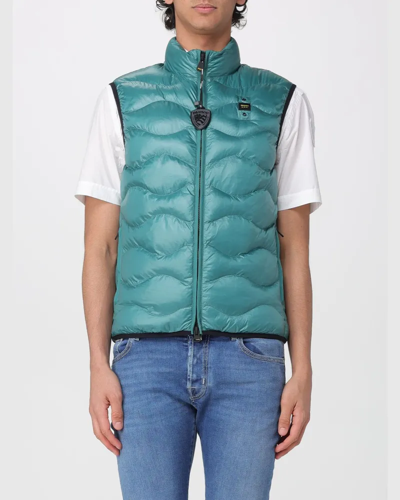 Blauer Mantel herren Grün