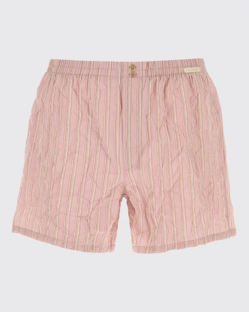 Dolce & Gabbana DOLCE  GABBANA Gestreifte Sportshorts Dolce & Gabbana aus Viskosemischung mit elastischem Bund Gestreift