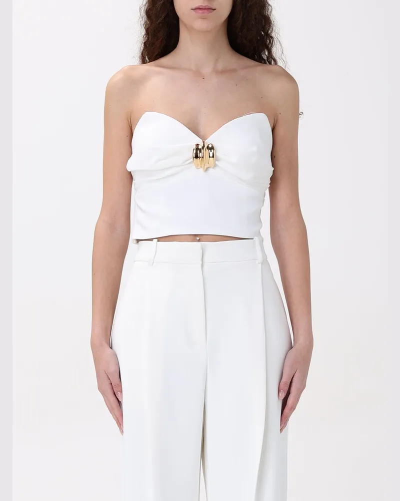 Elisabetta Franchi Top damen Weiß