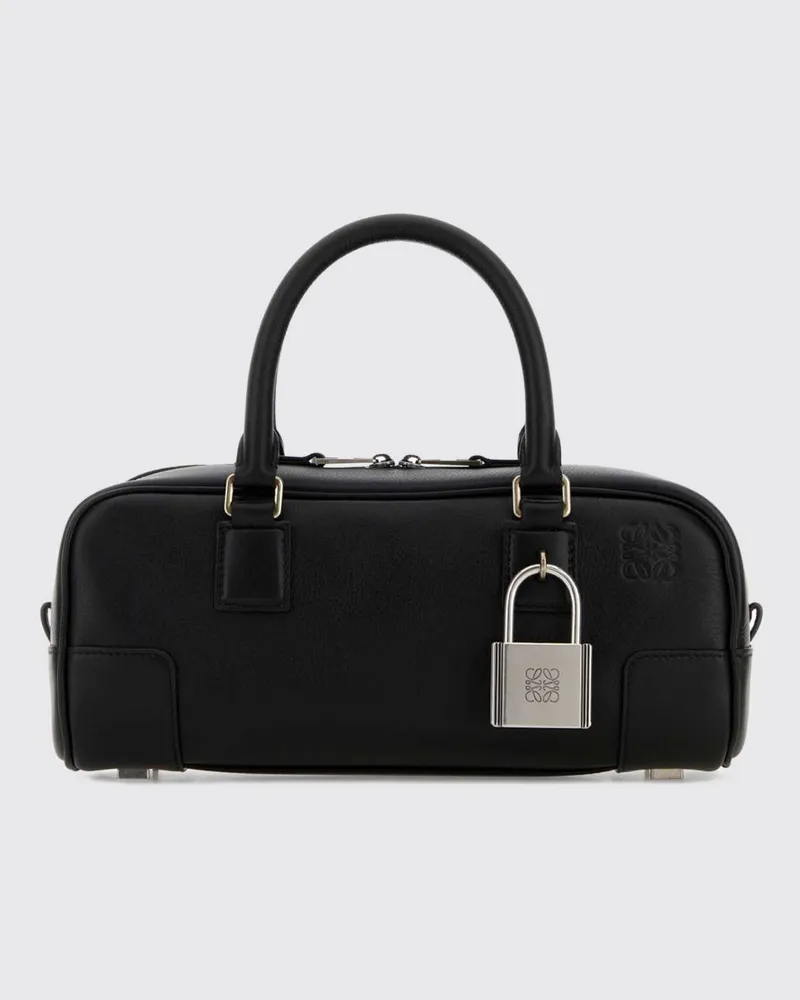Loewe Amazona 23 Tasche aus Leder Schwarz