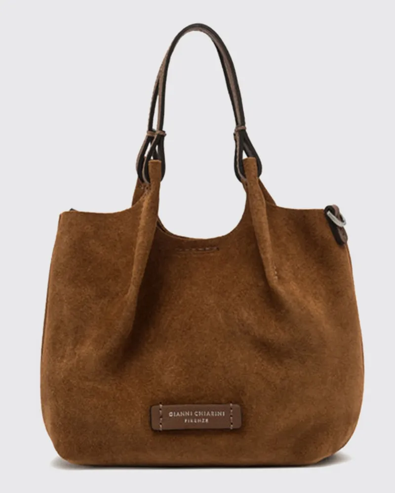 Gianni Chiarini Schultertasche damen  Club Marcella Braun