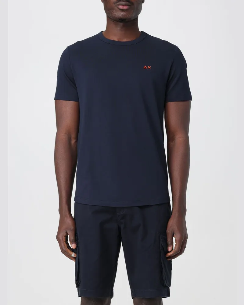 Sun68 T-shirt herren Navy