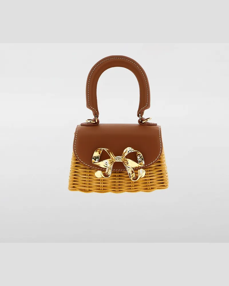 Self-Portrait Schultertasche damen Braun