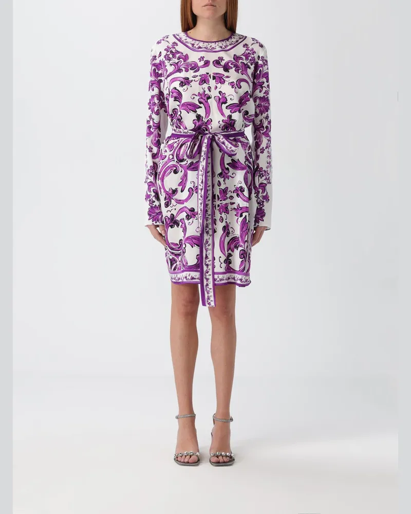 Dolce & Gabbana Kleider damen Dolce & Gabbana Violett