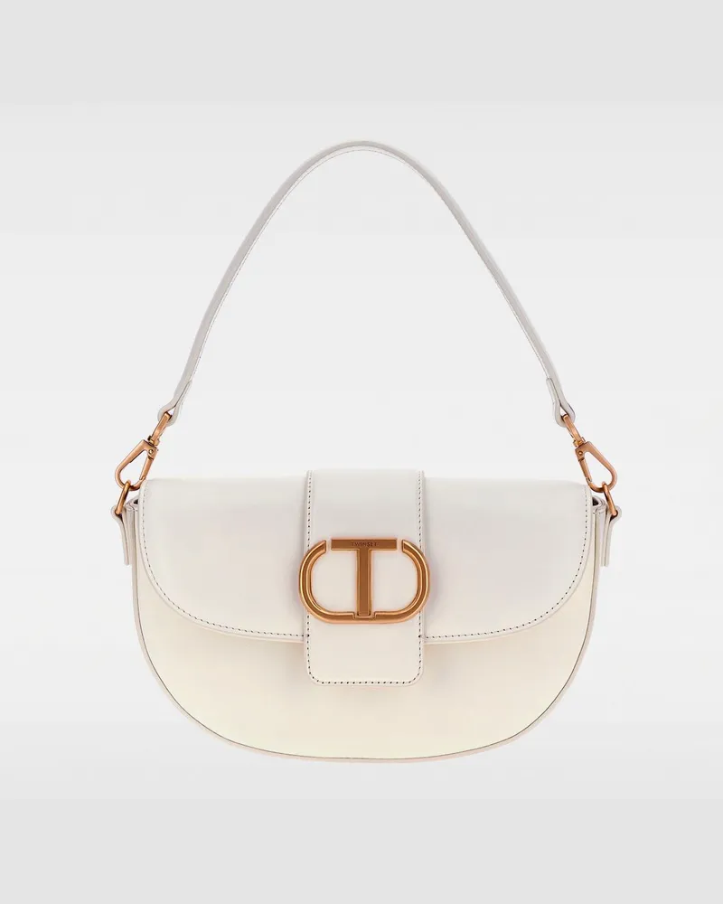 Twin-Set Schultertasche damen Weiß
