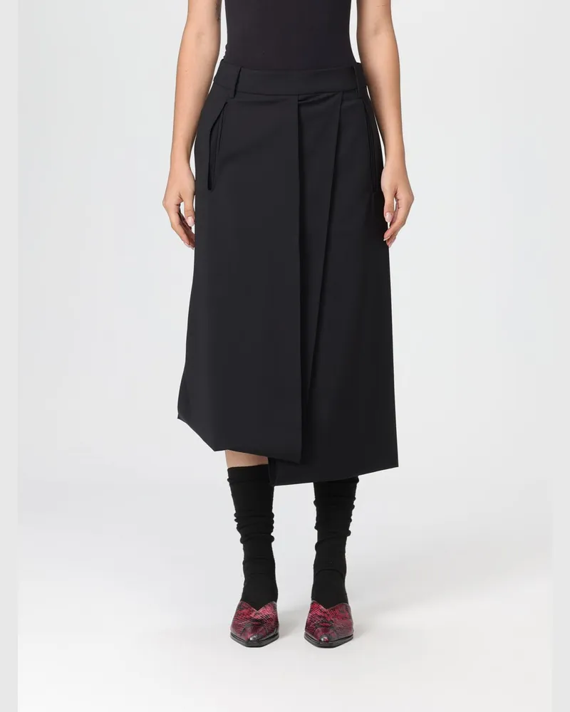tibi Rock damen Schwarz