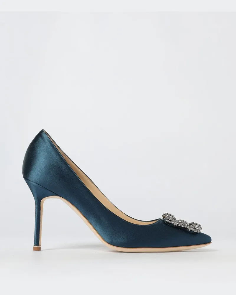 Manolo Blahnik Schuhe damen Blau