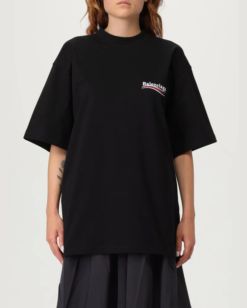 Balenciaga T-shirt damen Schwarz