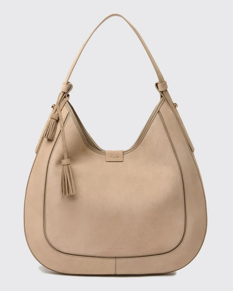 Fabiana Filippi Schultertasche damen Beige