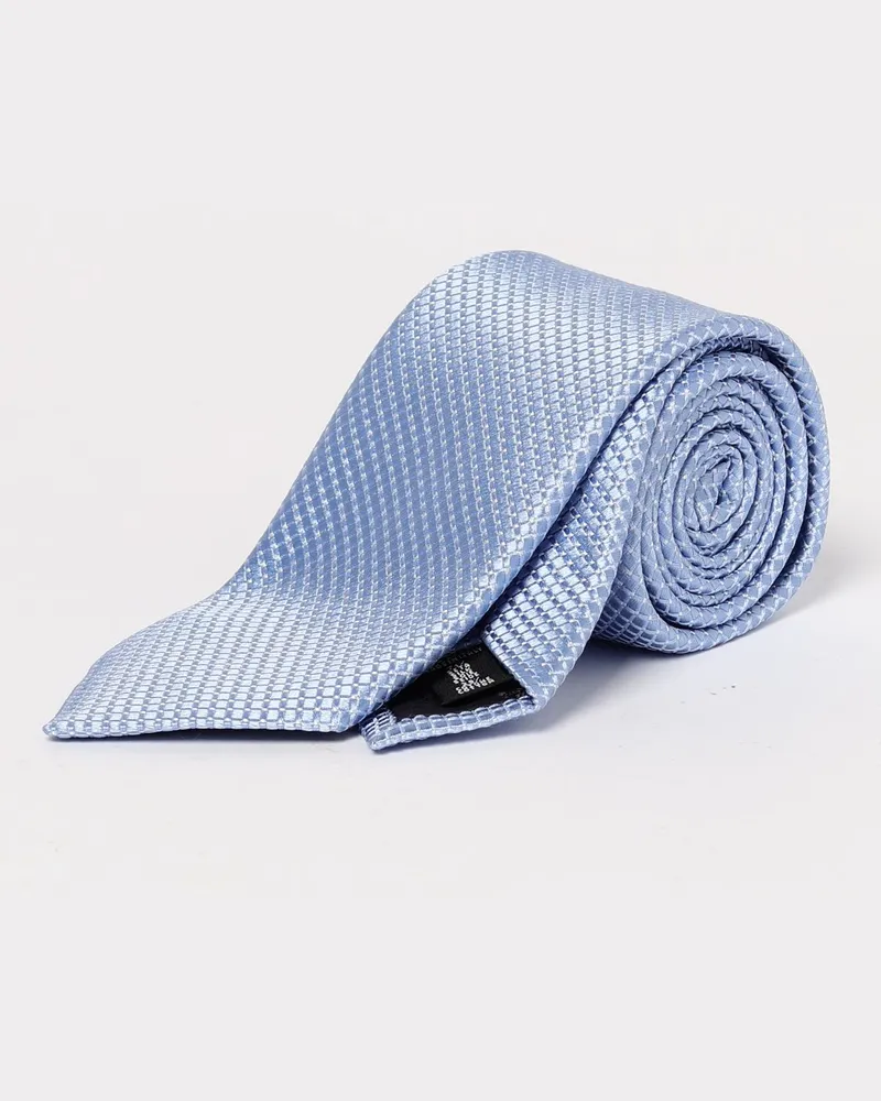 Emporio Armani Krawatte herren Hellblau