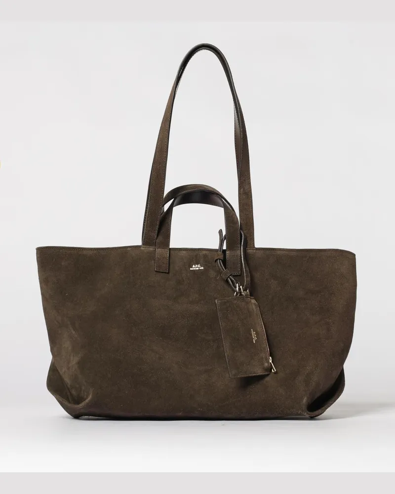 A.P.C. Schultertasche damen Braun