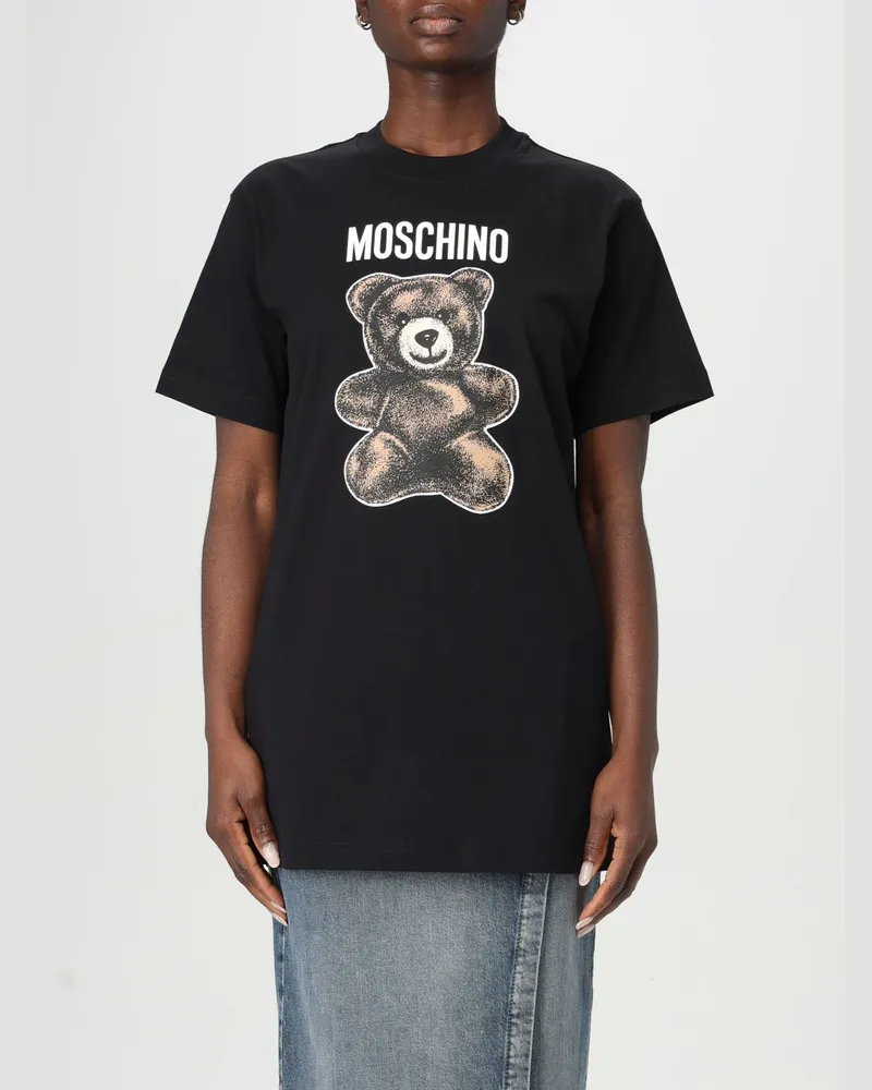 Moschino T-shirt damen Schwarz