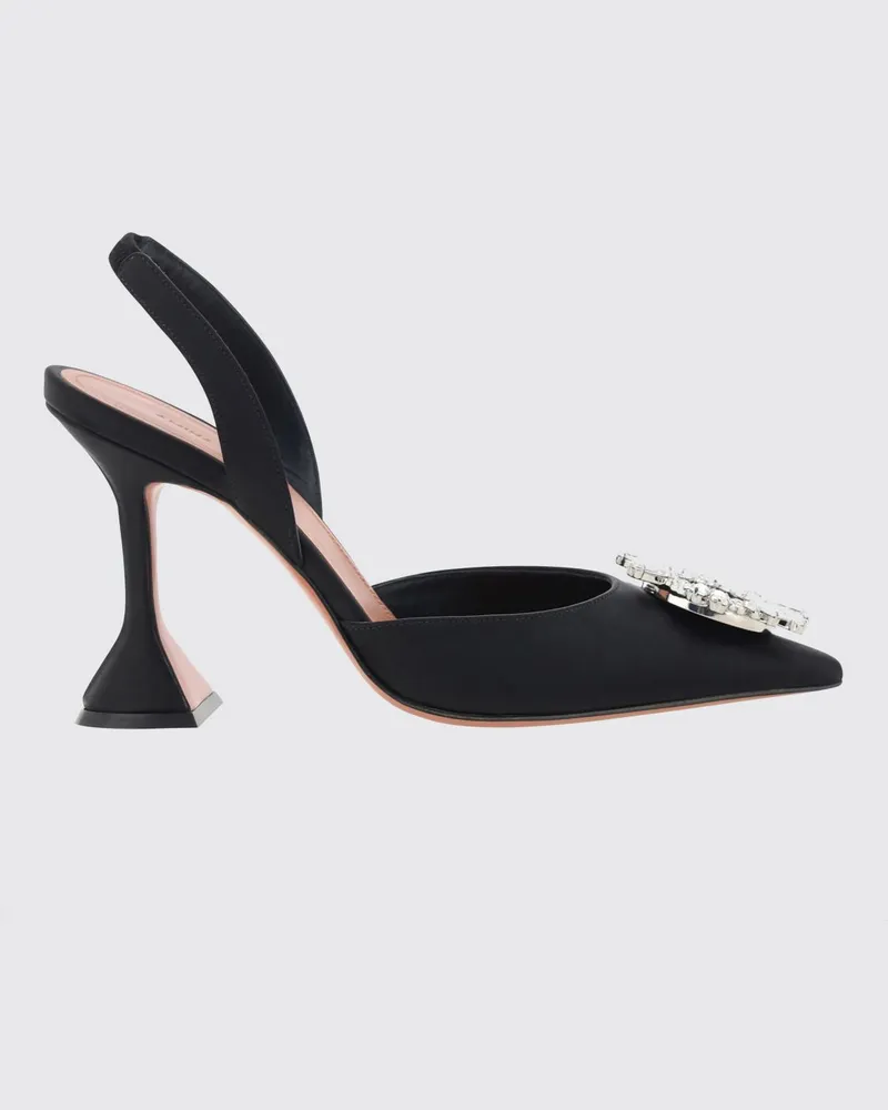 Amina Muaddi Schuhe damen Schwarz