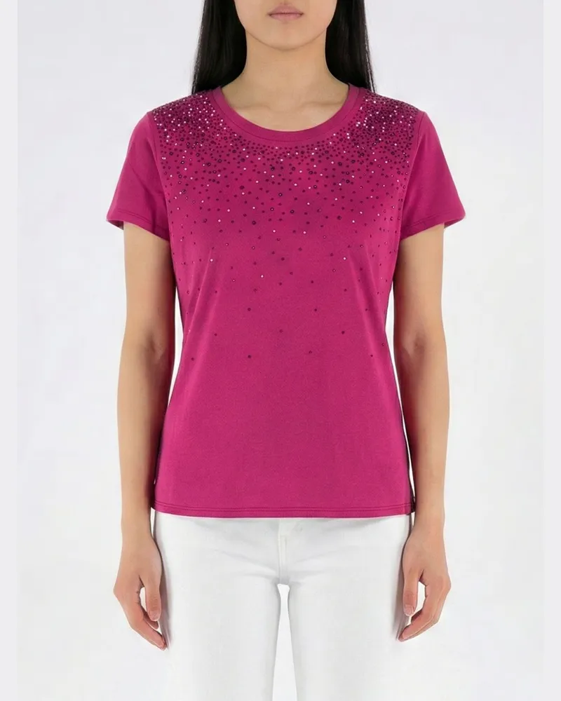 Liu Jo T-shirt damen Fuchsia