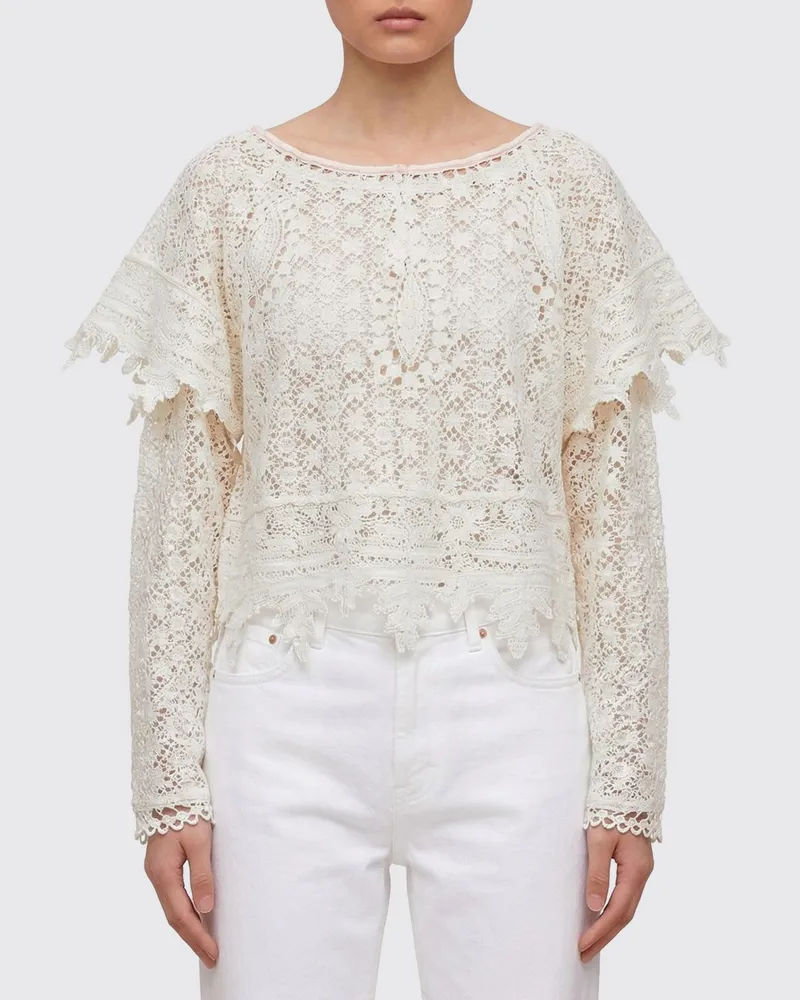 Isabel Marant Strickjacke damen Weiß