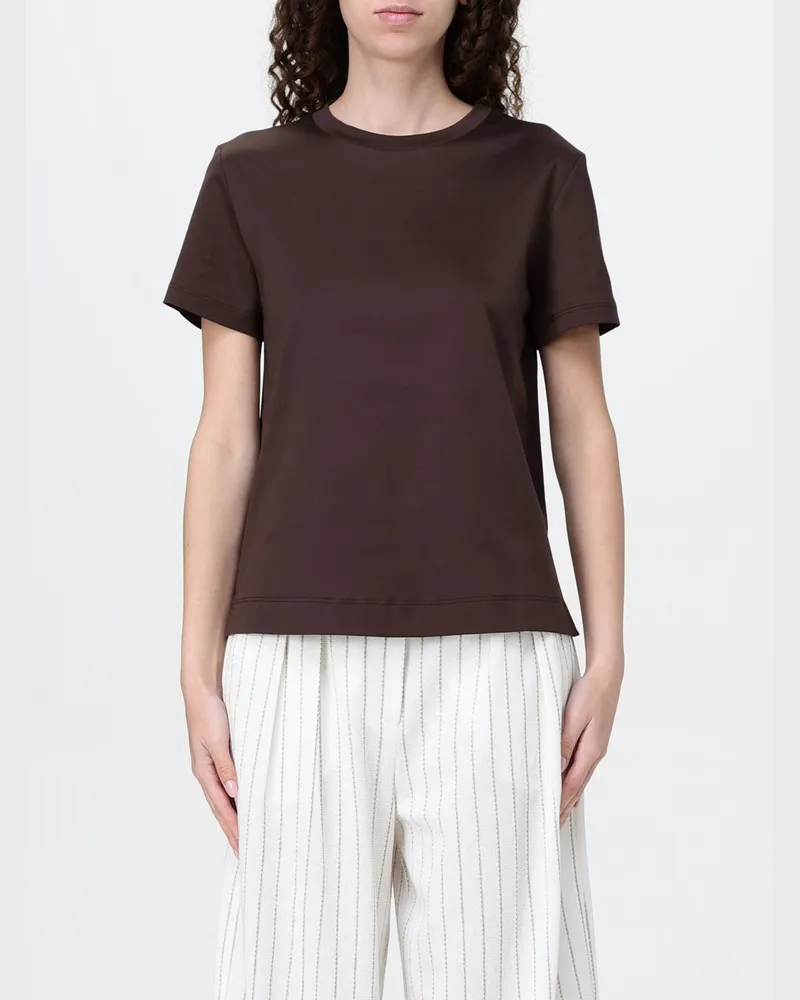 Max Mara T-shirt damen Braun