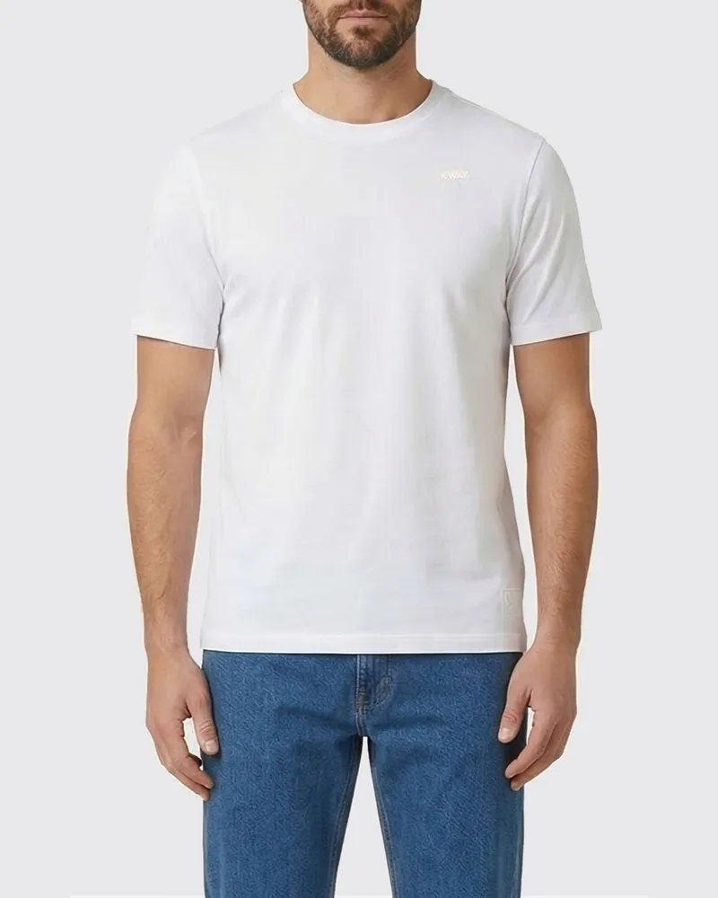 K-Way T-shirt herren Weiß
