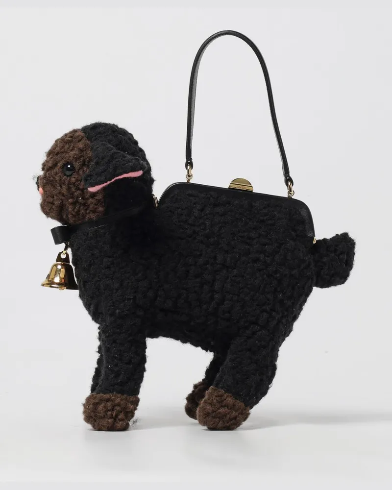 Moschino Schultertasche damen Schwarz