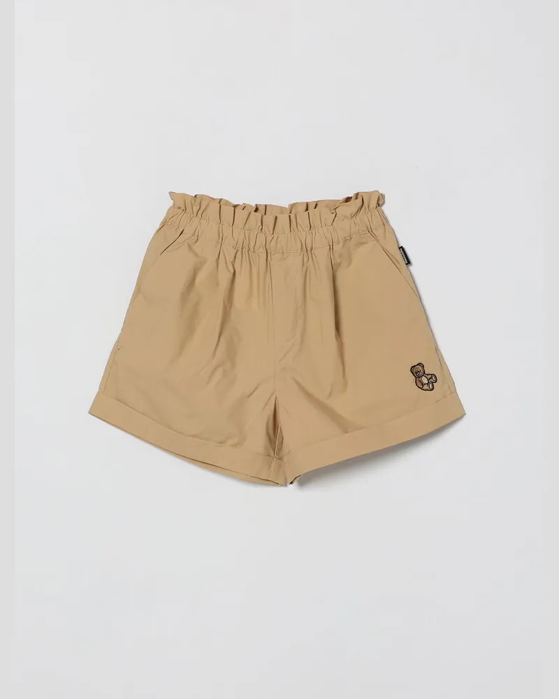 Moschino Teddy-Jogging-Shorts aus Baumwolle Braun