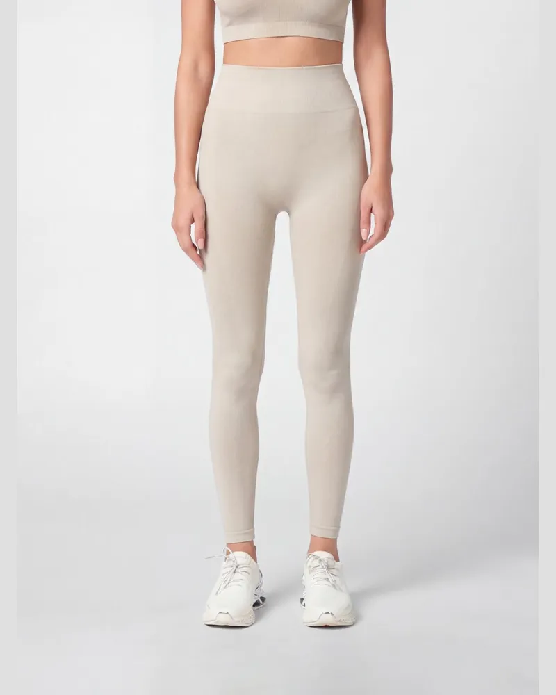 Philipp Plein Leggings aus technischem Stretch-Gewebe Grau