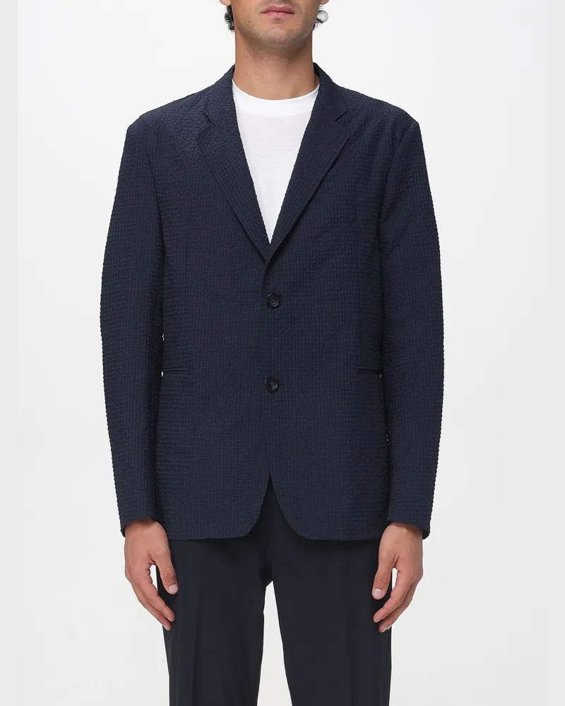 Emporio Armani Jacke herren Blau