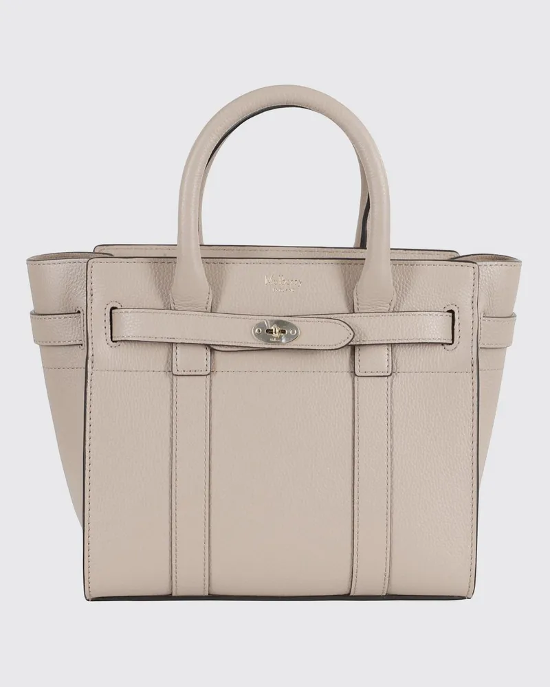 Mulberry Schultertasche damen Taubengrau