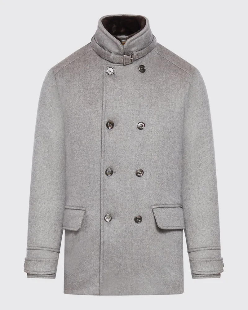 MOORER Jacke herren Grau