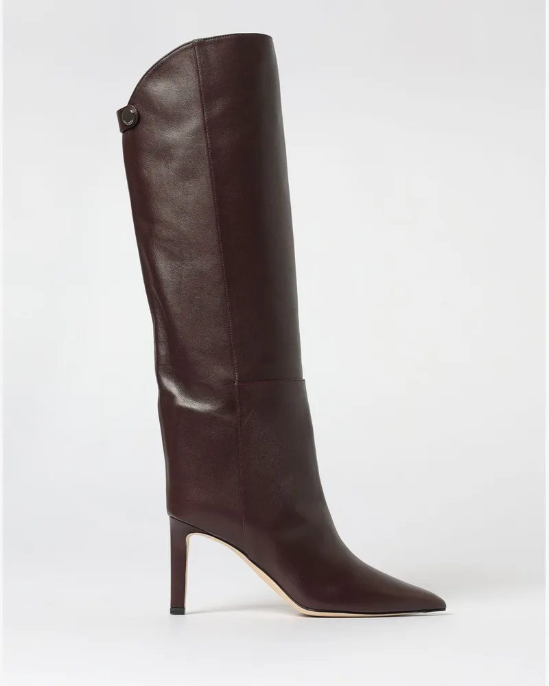 Jimmy Choo Schuhe damen Burgunderrot