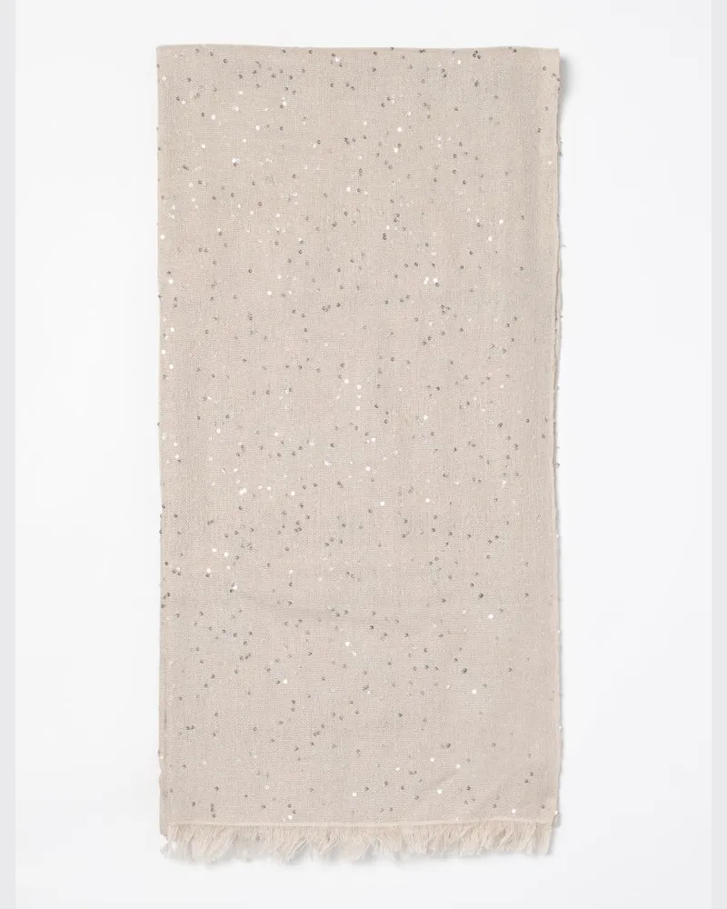 Brunello Cucinelli Schal damen Beige