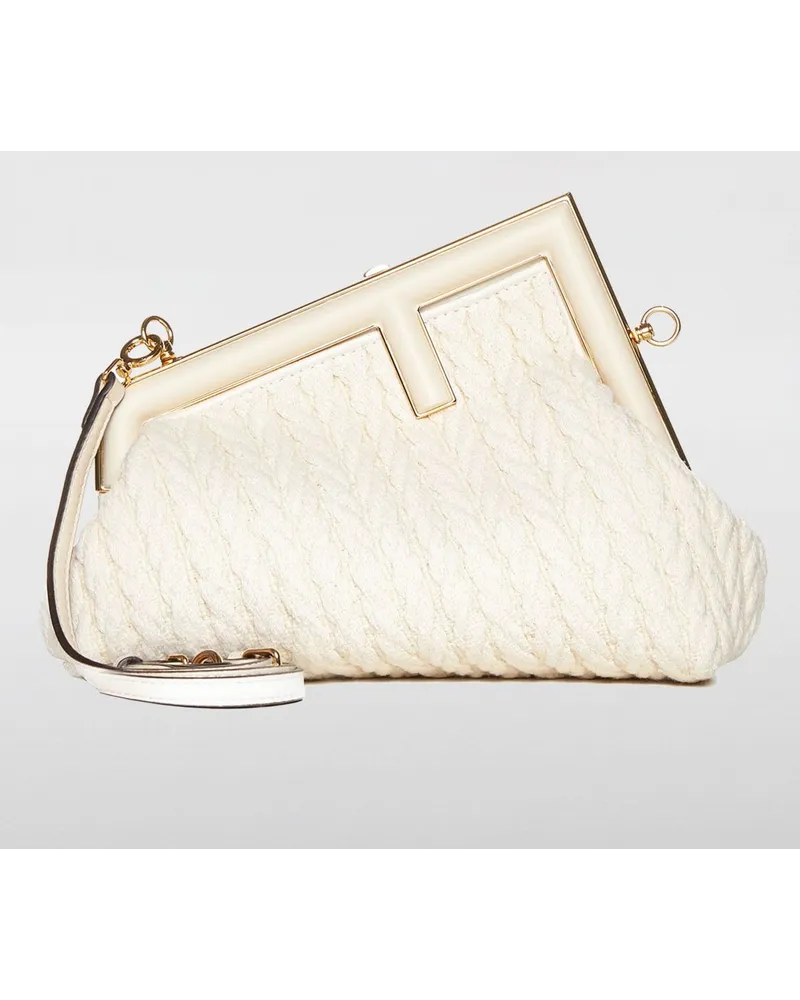 Fendi Handtasche Ecru