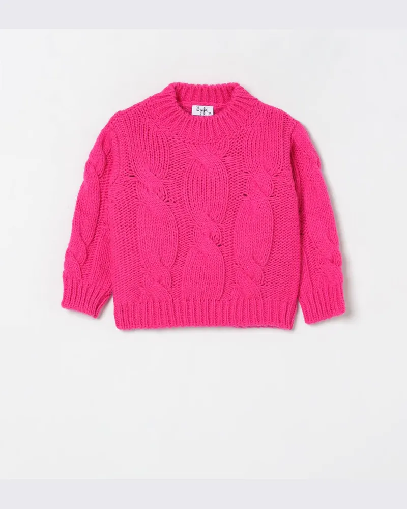Il Gufo Pullover kinder Fuchsia