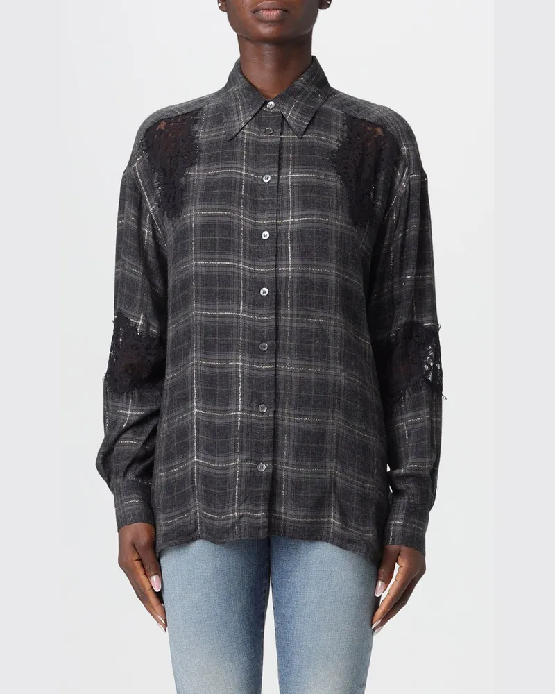 Pinko Hemdbluse damen Grau