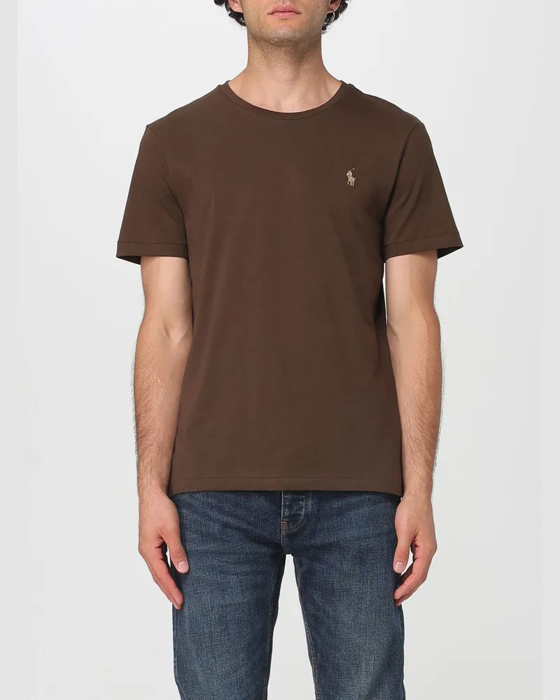 Ralph Lauren T-shirt herren Wallnuss